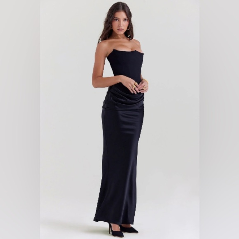 ROSALIND MAXI DRESS - BLACK